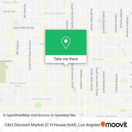 Mapa de C&H Discount Market (C H House Hold)