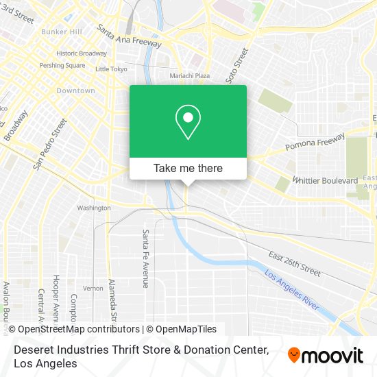 Mapa de Deseret Industries Thrift Store & Donation Center