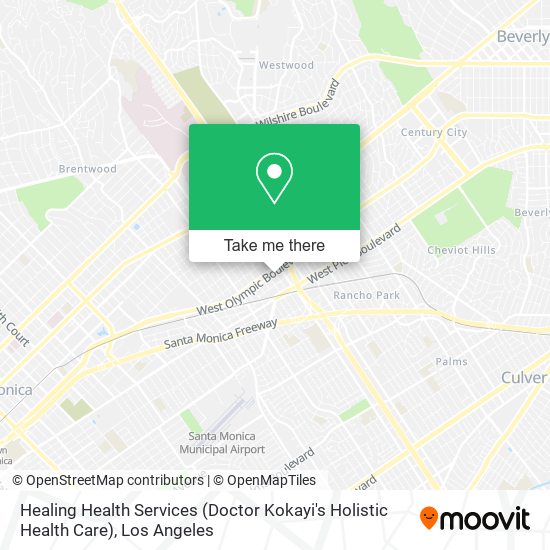 Mapa de Healing Health Services (Doctor Kokayi's Holistic Health Care)