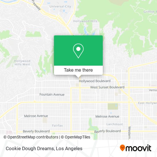 Cookie Dough Dreams map