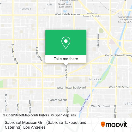 Mapa de Sabroso! Mexican Grill (Sabroso Takeout and Catering)