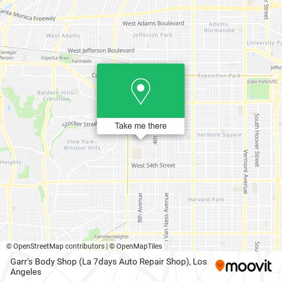 Garr's Body Shop (La 7days Auto Repair Shop) map