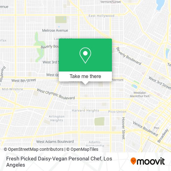 Fresh Picked Daisy-Vegan Personal Chef map