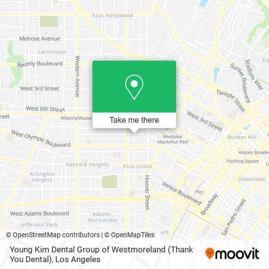 Mapa de Young Kim Dental Group of Westmoreland (Thank You Dental)