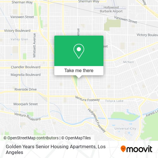 Golden Years Senior Housing Apartments map