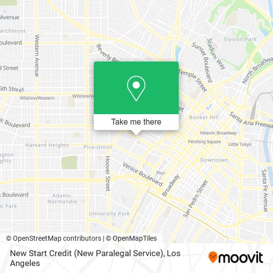 New Start Credit (New Paralegal Service) map