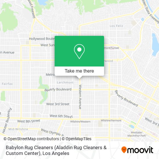 Mapa de Babylon Rug Cleaners (Aladdin Rug Cleaners & Custom Center)