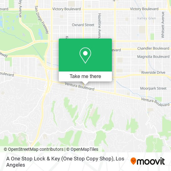 A One Stop Lock & Key (One Stop Copy Shop) map