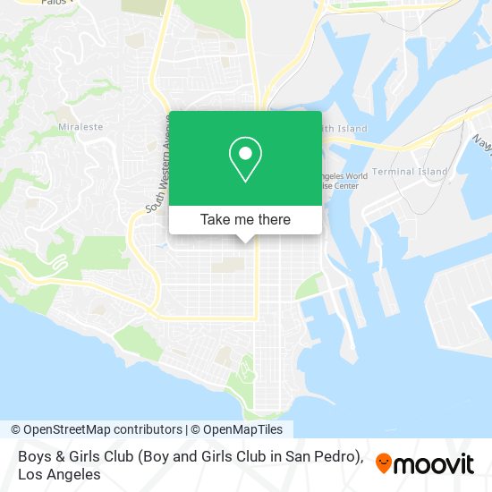 Boys & Girls Club (Boy and Girls Club in San Pedro) map