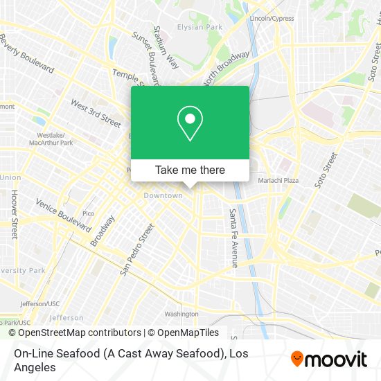 On-Line Seafood (A Cast Away Seafood) map