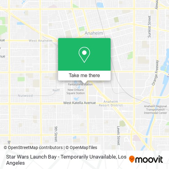 Mapa de Star Wars Launch Bay - Temporarily Unavailable