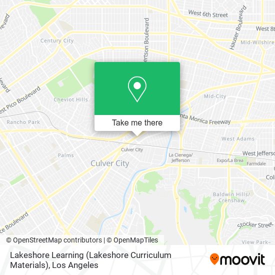 Lakeshore Learning (Lakeshore Curriculum Materials) map