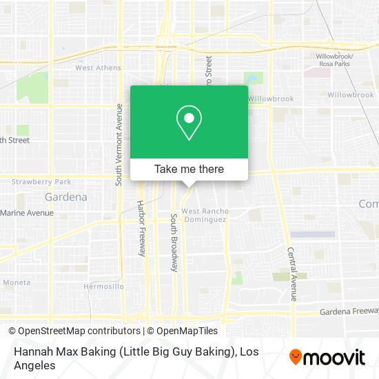 Hannah Max Baking (Little Big Guy Baking) map