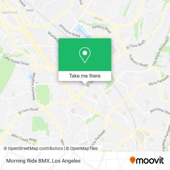 Morning Ride BMX map