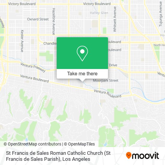 Mapa de St Francis de Sales Roman Catholic Church (St Francis de Sales Parish)