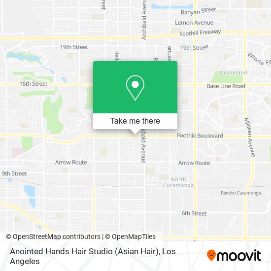 Anointed Hands Hair Studio (Asian Hair) map