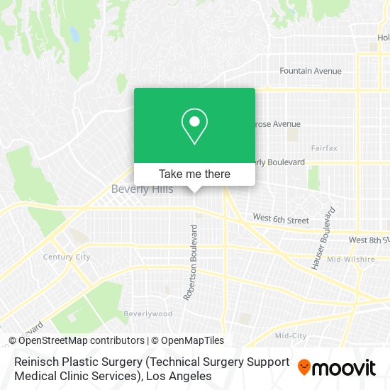 Reinisch Plastic Surgery (Technical Surgery Support Medical Clinic Services) map