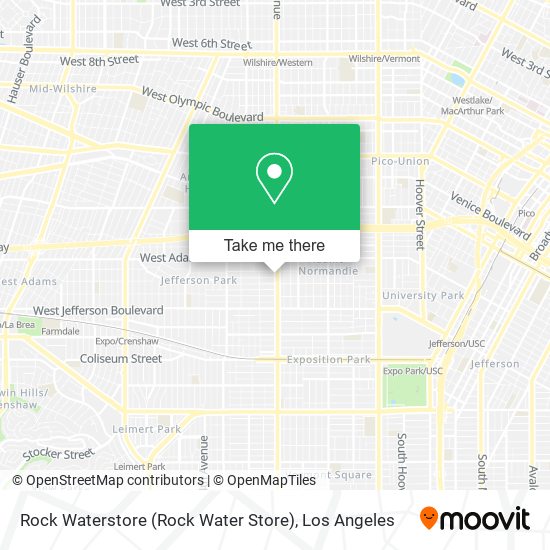 Mapa de Rock Waterstore (Rock Water Store)