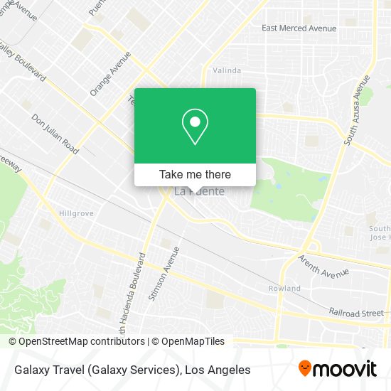 Galaxy Travel (Galaxy Services) map