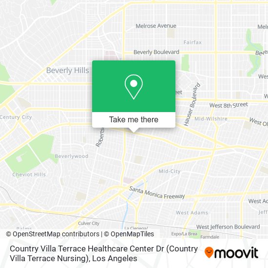 Mapa de Country Villa Terrace Healthcare Center Dr (Country Villa Terrace Nursing)