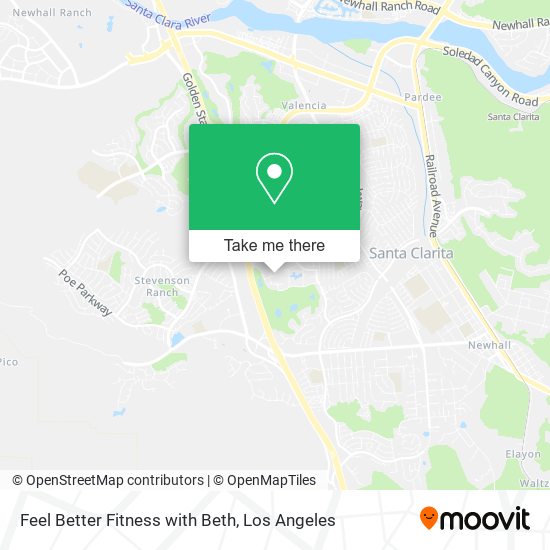 Feel Better Fitness with Beth map