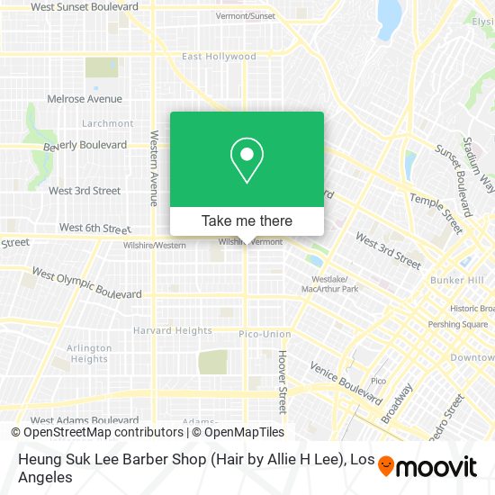 Mapa de Heung Suk Lee Barber Shop (Hair by Allie H Lee)
