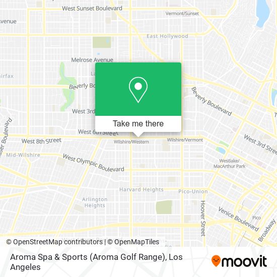 Aroma Spa & Sports (Aroma Golf Range) map