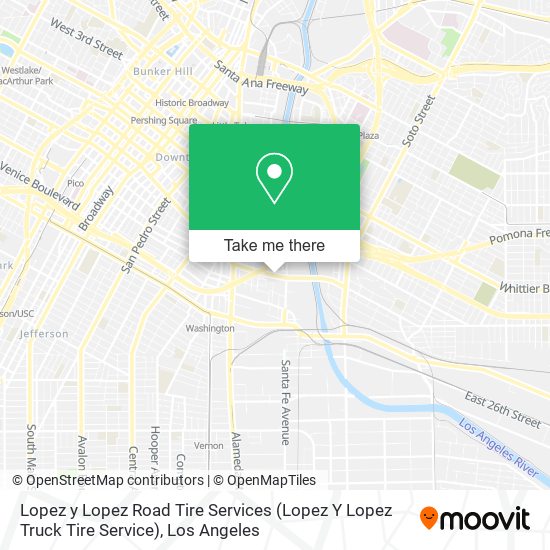 Lopez y Lopez Road Tire Services (Lopez Y Lopez Truck Tire Service) map