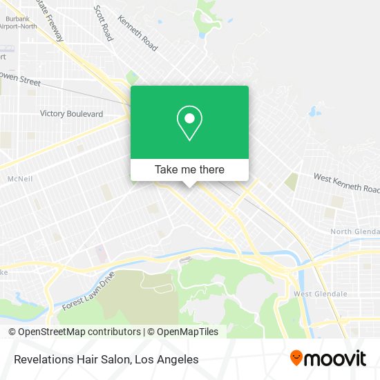 Revelations Hair Salon map