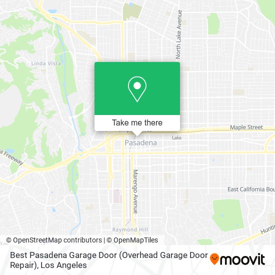 Mapa de Best Pasadena Garage Door (Overhead Garage Door Repair)