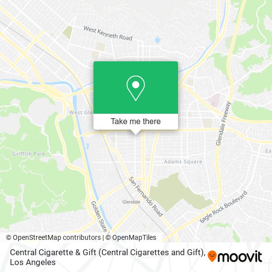 Central Cigarette & Gift (Central Cigarettes and Gift) map