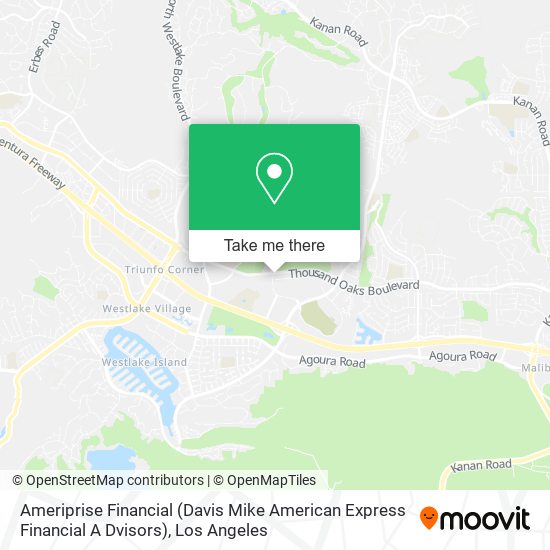 Ameriprise Financial (Davis Mike American Express Financial A Dvisors) map