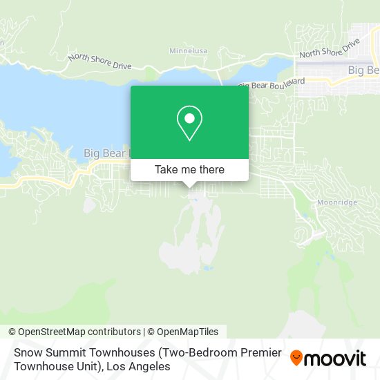 Snow Summit Townhouses (Two-Bedroom Premier Townhouse Unit) map