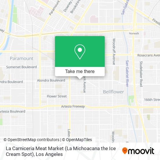 Mapa de La Carniceria Meat Market (La Michoacana the Ice Cream Spot)