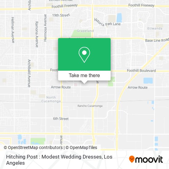 Hitching Post : Modest Wedding Dresses map