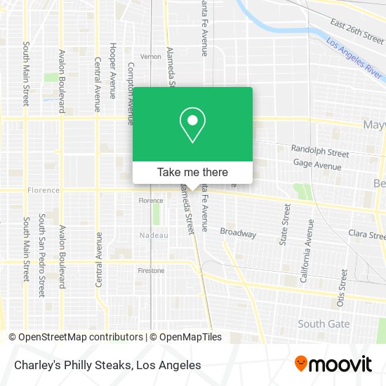 Mapa de Charley's Philly Steaks