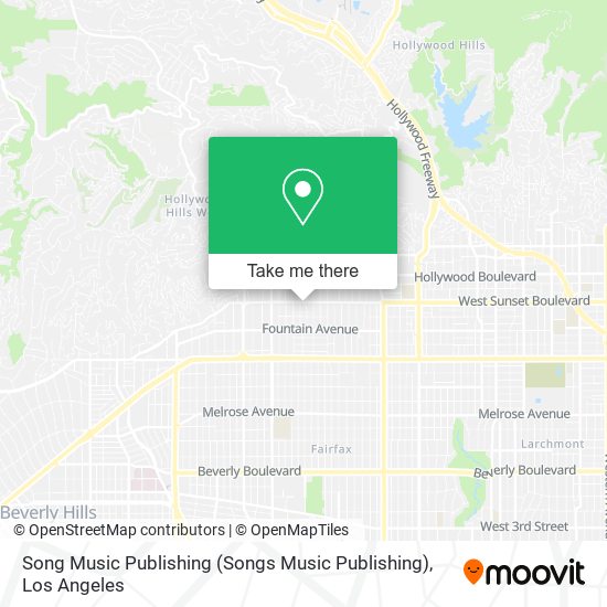 Mapa de Song Music Publishing (Songs Music Publishing)
