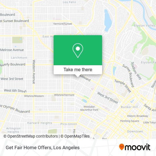 Get Fair Home Offers map