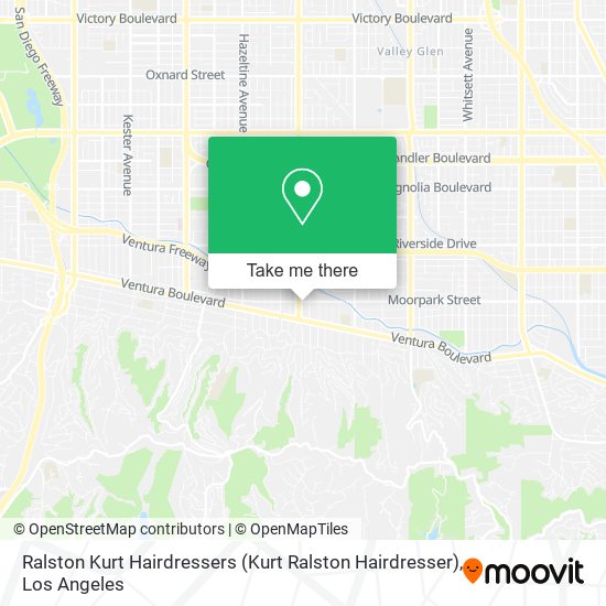 Ralston Kurt Hairdressers (Kurt Ralston Hairdresser) map
