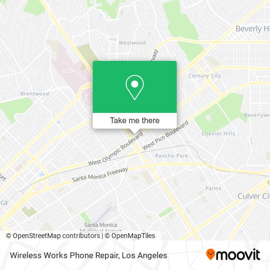 Mapa de Wireless Works Phone Repair