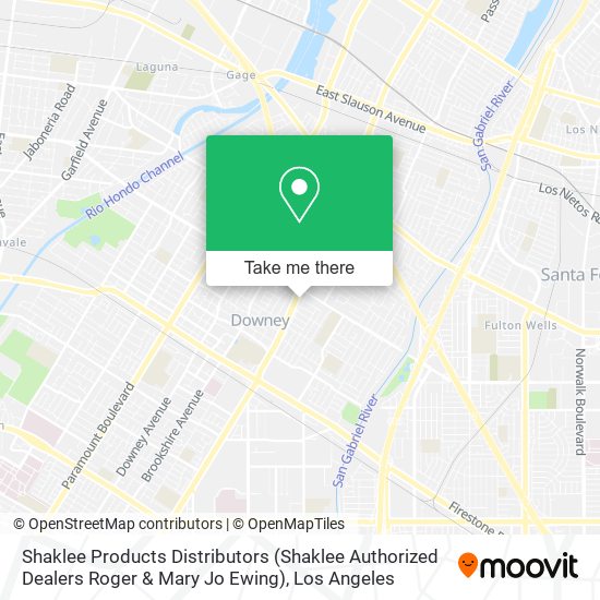 Shaklee Products Distributors (Shaklee Authorized Dealers Roger & Mary Jo Ewing) map