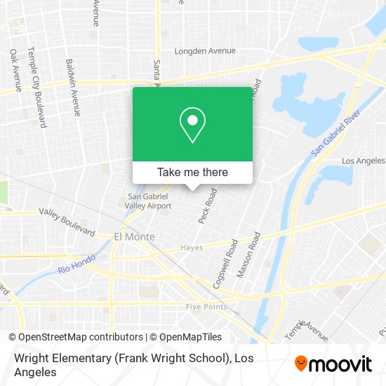 Wright Elementary (Frank Wright School) map