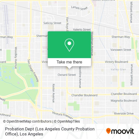 Probation Dept (Los Angeles County Probation Office) map