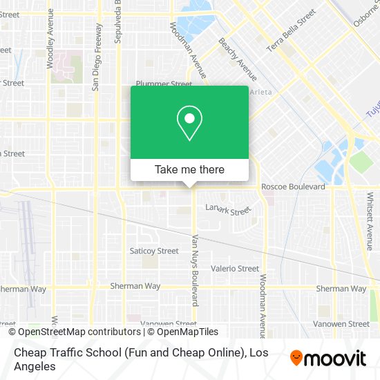 Mapa de Cheap Traffic School (Fun and Cheap Online)