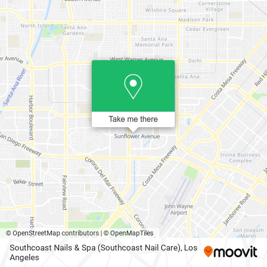 Mapa de Southcoast Nails & Spa (Southcoast Nail Care)