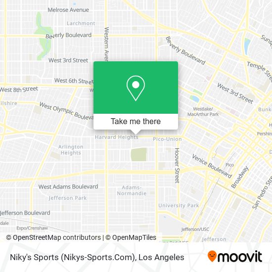 Mapa de Niky's Sports (Nikys-Sports.Com)