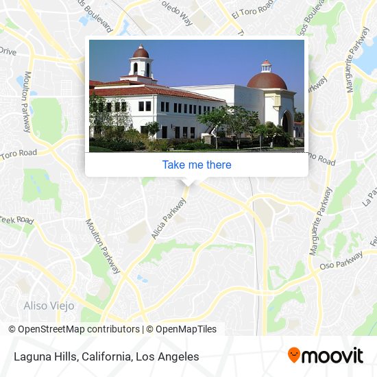 Laguna Hills, California map