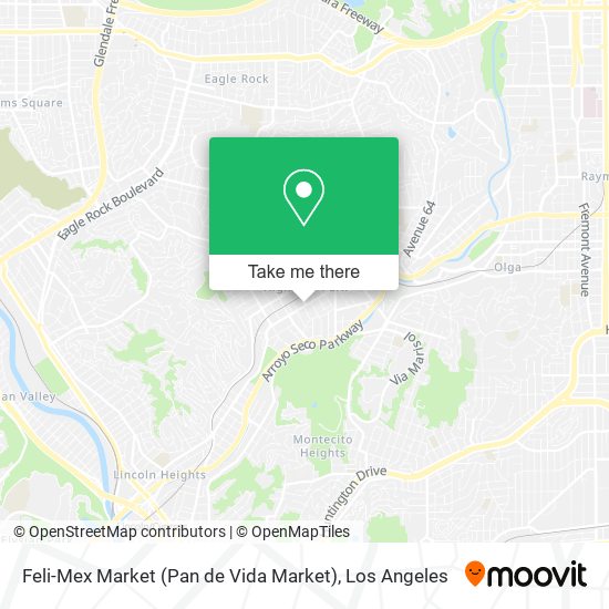 Mapa de Feli-Mex Market (Pan de Vida Market)