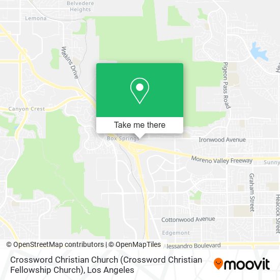 Crossword Christian Church map