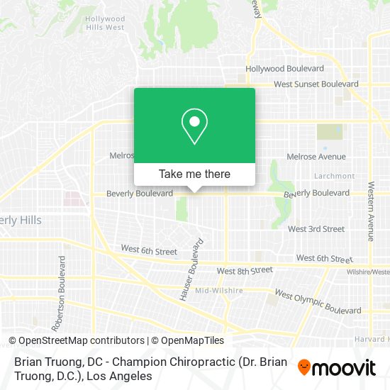 Brian Truong, DC - Champion Chiropractic (Dr. Brian Truong, D.C.) map